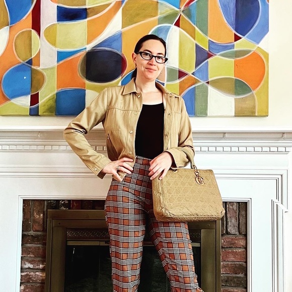 Lady Dior bag, vintage large nylon - Picture 2 of 15